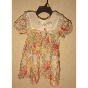 Smiling Pinker Girls Size 5 Floral Midi Dress - NWT